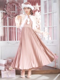 画像39: 【即日発送！】【サンタコス 4点セット】【S-Lサイズ/1カラー】ボレロ付きワンピースサンタ[OF01] (39)