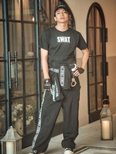 画像6: 【SALE!!】【即日発送】SWATコスチューム 【コスプレ2点セット】【S-XXLサイズ/1カラー】(HC206-SV)[HC03] (6)