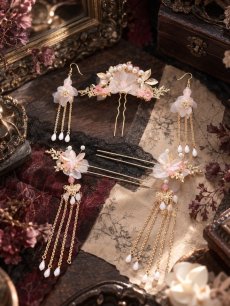 画像2: 【即日発送】【ハロウィン】 漢服ヘッドアクセ ハロウィン小物 単品【2カラー】[OF04] (2)