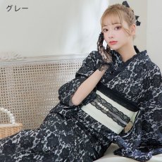 画像14: 【即日発送】【浴衣小物】ベロアパールモチーフ飾り紐 / 帯飾り [YMT] (14)