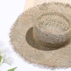 画像4: 【ビキニ】【水着小物：帽子】麦わら帽子 / ハット / 帽子 [HC03] (4)