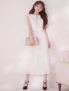 画像8: ラメジップアップマーメイドミディアムドレス【XS-Lサイズ/1カラー】[OF01A】【SB】dzwLD (8)