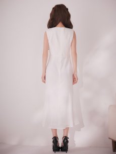 画像22: ラメジップアップマーメイドミディアムドレス【XS-Lサイズ/1カラー】[OF01A】【SB】dzwLD (22)