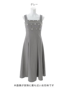 画像20: ノースリーブフレアワンピース【S-Lサイズ/2カラー】 [OF01A] 【SB】dzcgLD (20)