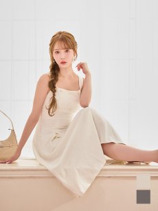 画像3: ノースリーブフレアワンピース【S-Lサイズ/2カラー】 [OF01A] 【SB】dzcgLD (3)