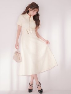 画像1: スパンコールワンピースドレス【S-Lサイズ/1カラー】[OF03] 【YN】dzw (1)