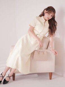 画像2: スパンコールワンピースドレス【S-Lサイズ/1カラー】[OF03] 【YN】dzw (2)