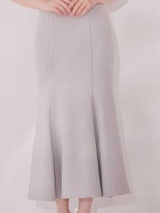 画像24: ボリュームレースオフショルマーメイドミディアムワンピースドレス【S-Lサイズ/2カラー】[OF03] 【YN】dzwuLD (24)