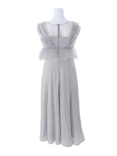 画像27: 【一部予約商品/1月中旬発送予定】ウエストチュールミディアムドレス[OF03] (27)