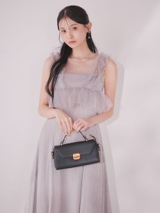 画像20: 【一部予約商品/1月中旬発送予定】ウエストチュールミディアムドレス[OF03] (20)