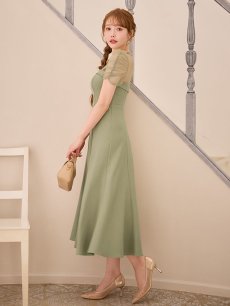 画像7: シアーショルダーフレアワンピース【S-Lサイズ/2カラー】[OF03] 【YN】dzwuLD (7)