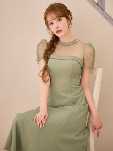 画像8: シアーショルダーフレアワンピース【S-Lサイズ/2カラー】[OF03] 【YN】dzwuLD (8)