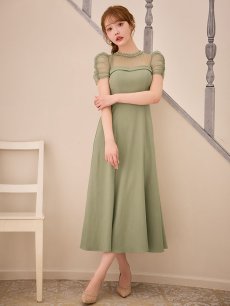 画像13: シアーショルダーフレアワンピース【S-Lサイズ/2カラー】[OF03] 【YN】dzwuLD (13)