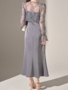 画像16: レースボレロセットマーメイドキャミワンピース/キャバドレス【S-Lサイズ/2カラー】[OF03] 【YN】dzwLD (16)