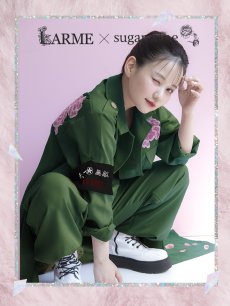 画像2: 【即日発送】特攻服コスプレセット【sugar nineハロウィン4点セット】【S-XLサイズ/8カラー】(7137SB)【HC03】 (2)