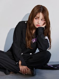 モデル：吉木千沙都 身長：158cm　着用サイズ：S-Mサイズ