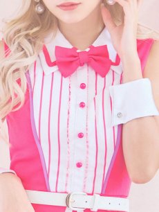 画像16: 【SALE!!】【ハロウィン】ピンクドールバニーコスプレ【コスプレ5点セット】（5722meganeSB）【S-XLサイズ/1カラー】[HC03] (16)