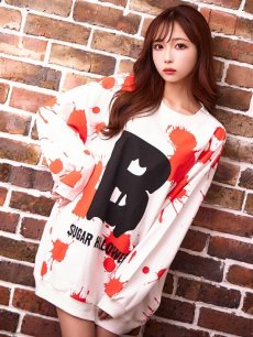 画像5: 【SALE!!】【即日発送】☆即日発送【ハロウィン】Myブラッドタイプ主張！インパクト大血液型トレーナーコスプレ「jSB1607」[HC03] (5)