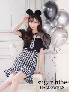 画像11: 【SALE!!】【即日発送】ブラックマウスコスプレ/ワンピースコスプレ【sugar nineハロウィン2点セット】【S-Lサイズ/1カラー】[HC03] (11)