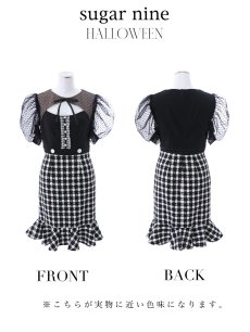画像12: 【SALE!!】【即日発送】ブラックマウスコスプレ/ワンピースコスプレ【sugar nineハロウィン2点セット】【S-Lサイズ/1カラー】[HC03] (12)