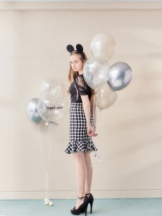 画像9: 【SALE!!】【即日発送】ブラックマウスコスプレ/ワンピースコスプレ【sugar nineハロウィン2点セット】【S-Lサイズ/1カラー】[HC03] (9)