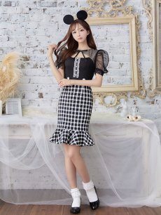 画像5: 【SALE!!】【即日発送】ブラックマウスコスプレ/ワンピースコスプレ【sugar nineハロウィン2点セット】【S-Lサイズ/1カラー】[HC03] (5)