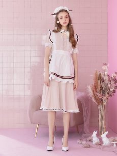 画像5: 【SALE!!】【即日発送】クラシカルメイドコスプレ【sugar nineハロウィン4点セット】【S-Lサイズ/2カラー】[HC03] (5)