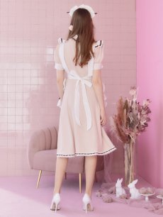 画像6: 【SALE!!】【即日発送】クラシカルメイドコスプレ【sugar nineハロウィン4点セット】【S-Lサイズ/2カラー】[HC03] (6)