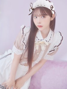 画像13: 【SALE!!】【即日発送】【ハロウィン】緩苺ちゃん着用 クラシカルメイドコスプレ 【コスプレ4点セット】【S-Lサイズ/2カラー】[HC03] (13)