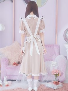 画像15: 【SALE!!】【即日発送】【ハロウィン】緩苺ちゃん着用 クラシカルメイドコスプレ 【コスプレ4点セット】【S-Lサイズ/2カラー】[HC03] (15)