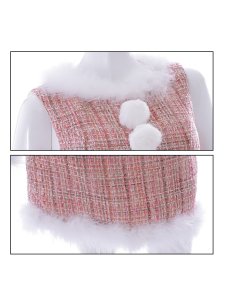 画像21: SALE!【即日発送】ミディアム丈/ ツイード/ ワンピースタイトサンタ【sugar nine サンタコス 5点セット】【XS-XLサイズ/3カラー】[OF01] (21)