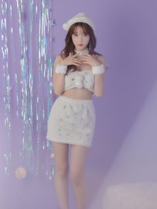 画像6: 【即日発送】もこもこバニービジューセットアップサンタ【sugar nine サンタコス 8点セット】【XS-Mサイズ/1カラー】[OF01] (6)