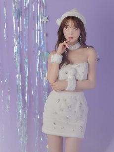 画像11: 【即日発送】もこもこバニービジューセットアップサンタ【sugar nine サンタコス 8点セット】【XS-Mサイズ/1カラー】[OF01] (11)