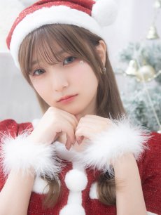 画像7: 【即日発送】【サンタコス 5点セット】【XS-Lサイズ/2カラー】ラメツイードセットアップサンタ[OF01] (7)