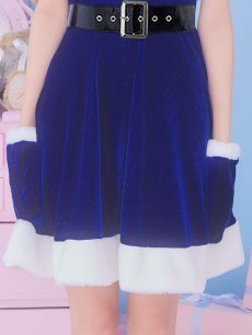 画像19: 【即日発送】【サンタコス 5点セット】【S-Lサイズ/2カラー】シンプルフレアサンタ[OF01] (19)