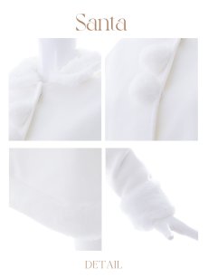 画像21: SALE!【即日発送!】【サンタコス 4点セット】【S-Mサイズ/2カラー】ジャケットセットアップサンタ[OF01] (21)