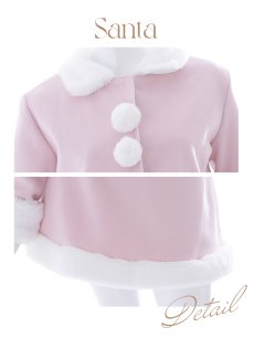 画像23: SALE!【即日発送!】【サンタコス 4点セット】【S-Mサイズ/2カラー】ジャケットセットアップサンタ[OF01] (23)