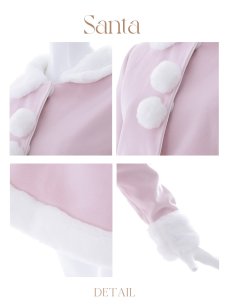 画像24: SALE!【即日発送!】【サンタコス 4点セット】【S-Mサイズ/2カラー】ジャケットセットアップサンタ[OF01] (24)