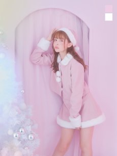 画像3: SALE!【即日発送!】【サンタコス 4点セット】【S-Mサイズ/2カラー】ジャケットセットアップサンタ[OF01] (3)