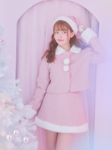 画像4: SALE!【即日発送!】【サンタコス 4点セット】【S-Mサイズ/2カラー】ジャケットセットアップサンタ[OF01] (4)