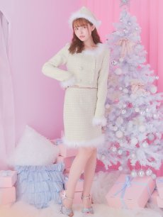 画像26: SALE!即日発送!【サンタコス 3点セット】【XS-Lサイズ/2カラー】ロングスリーブツイードサンタコスプレ[OF01] (26)