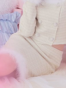 画像9: SALE!即日発送!【サンタコス 3点セット】【XS-Lサイズ/2カラー】ロングスリーブツイードサンタコスプレ[OF01] (9)