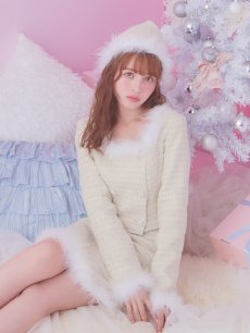 画像16: SALE!即日発送!【サンタコス 3点セット】【XS-Lサイズ/2カラー】ロングスリーブツイードサンタコスプレ[OF01] (16)