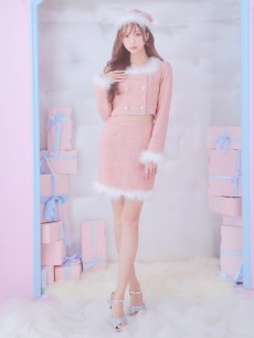 画像37: SALE!即日発送!【サンタコス 3点セット】【XS-Lサイズ/2カラー】ロングスリーブツイードサンタコスプレ[OF01] (37)