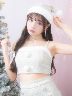 画像11: SALE!【即日発送】【サンタコス 5点セット】【XS-Lサイズ/1カラー】ジャケット付きツイードセットアップサンタ[OF01] (11)