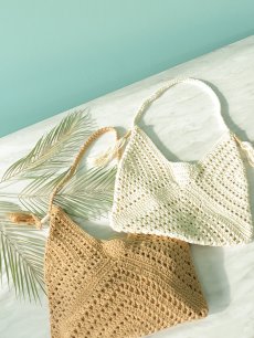 画像3: 【バッグ】クロス網バック【Fサイズ/2カラー】[OF4] (3)