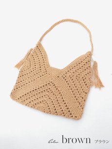 画像4: 【バッグ】クロス網バック【Fサイズ/2カラー】[OF4] (4)