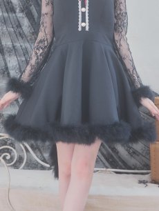 画像19: 【SALE!!】【即日発送】【ハロウィン】 レースブラックキャット / 黒猫【コスプレ2点セット】【S-XLサイズ/1カラー】[HC03] (19)