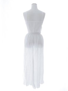 画像3: 【ビキニ】【水着小物：カーディガン】カバーアップトップ & ハイスプリット スカート [HC03] (3)