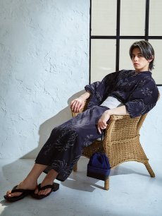 モデル：元之介　身長181cm　着用サイズ：Lサイズ